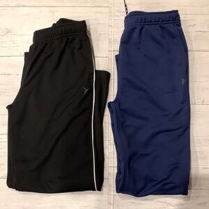 Old Navy blue and black athletic sweatpants size 14/16